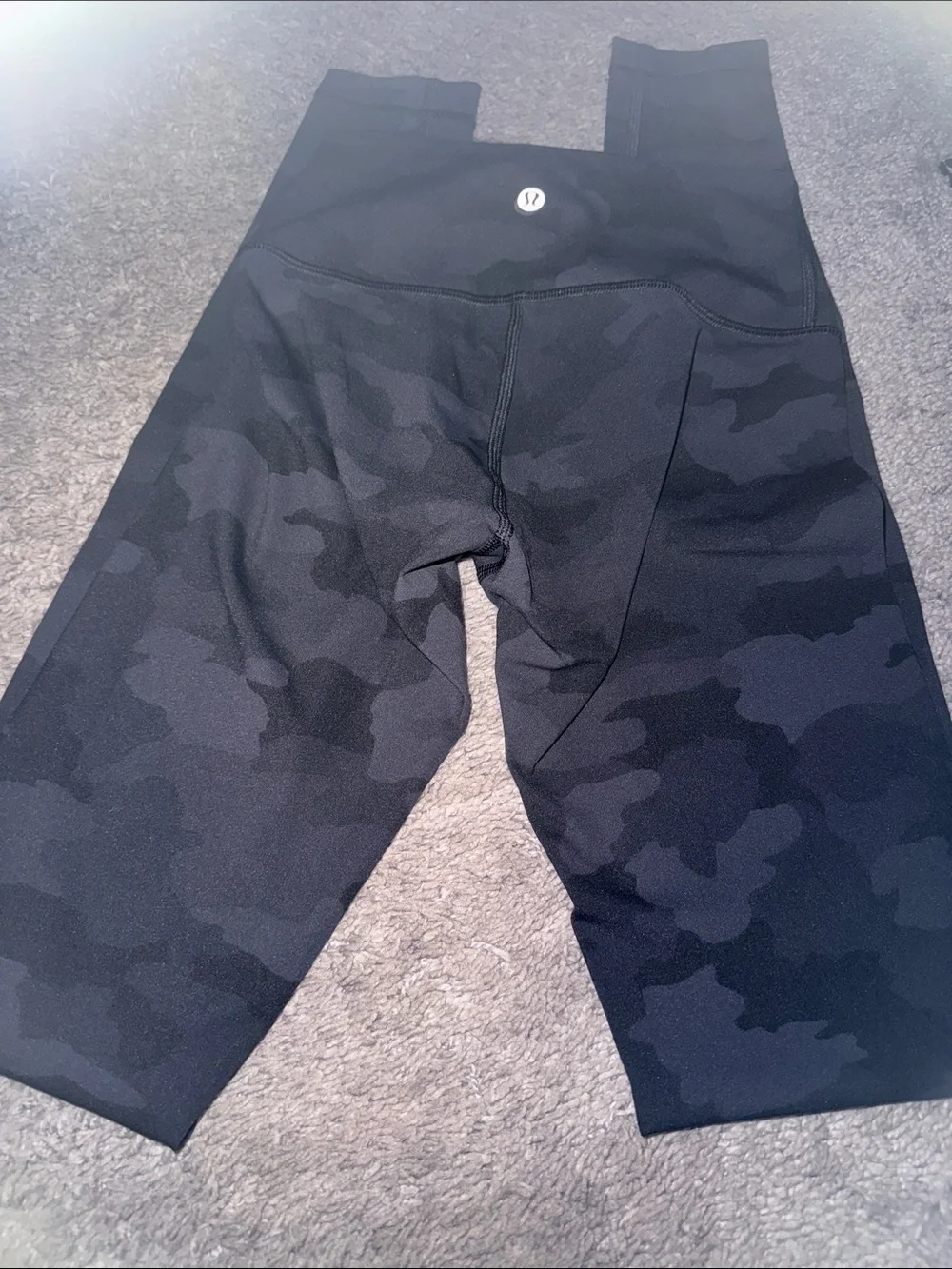 lululemon athletica Black Camo High-Rise Leggings